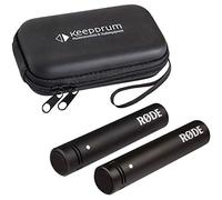 Rode M5 MP Small Diaphragm Condenser Microphones Stereo Set + Keepdrum Soft Case