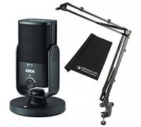 Rode NT-USB Mini USB Condenser Microphone Set + K&M 23840 Studio Articulated Arm + Keepdrum Microfibre Cloth