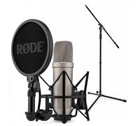 Rode NT1 Gen 5 Vocal Recording Pack with Mic Stand Silver