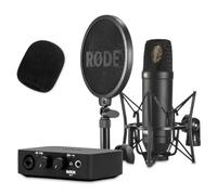 Rode NT1-Kit Studio Microphone with AI-1 Interface and Keepdrum WS2 Pop Protection