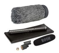 Rode NTG-1 Directional Microphone with Keepdrum Fur Wind Protection
