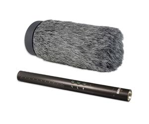 Rode NTG-4 Directional Microphone with Keepdrum Fur Wind Protection