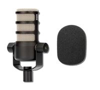 Rode PodMic Dynamic Podcasting Microphone with Rode WS2 Windscreen