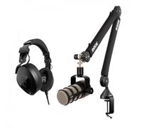 Rode Podmic with NTH-100 Headphones and PSA1+