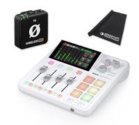 Rode Rodecaster Duo Audio Production Studio White with WIME TX and Cloth