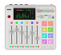 RØDE RØDECaster Duo Compact All-in-One Audio Production Solution for Podcasting, Streaming, Music Production and Content Creation (White)