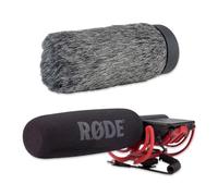 Rode Videomic Rycote Microphone with Keepdrum Fur Wind Protection