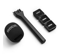 Rode Wireless GO Generation 3 Wireless 2-Channel Microphone Radio System with Interview GO Hand Adapter and Keepdrum Fur Wind Protection