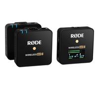 Rode Wireless GO II Compact Digital Wireless Microphone System Black