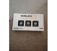 RØDE Wireless ME Dual Set Ultra-compact Wireless Microphone System with Built-in Microphones, GainAssist Technology and 100m Range for Filmmaking, Interviews and Content Creation (Black)