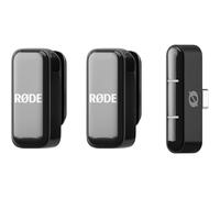 Rode Wireless Micro USB-C Black Dual Clip-On Microphone System