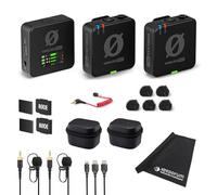 Rode Wireless Pro Digital 2-Channel Recording Camera Wireless Microphone Set + Keepdrum Microfibre Cloth