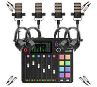Rodecaster Pro II Quad Bundle with NTH-50 Headphones