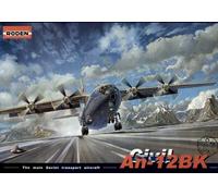 Roden 048 1:72nd Antonov An-12 Civil An-12BK The main Soviet transport aircraft