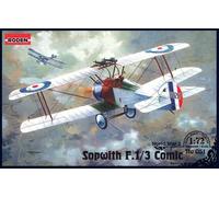 Roden 051 1:72nd scale Sopwith F.1/3 Comic (Camel Interceptor) Night Fighter