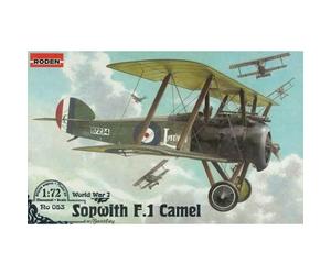 Roden 053 1:72nd scale Sopwith F.I Camel Walter Bentley