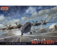 Roden 1/72 Antonov An-12BK Civil # 048 - Plastic Model Kit
