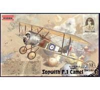 RODEN 1/72 SOPWITH F.1 CAMEL 040 WWI British fighter 040