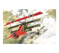 Roden 10 Fokker Dr I WWI 'Red Baron' Triplane 1:72 Model Kit