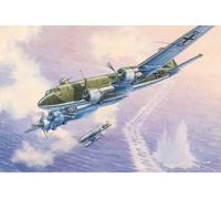 Roden 340 Focke-Wulf FW 200C-6 Condor 1:144 Scale Model Aircraft Plastic Kit T48