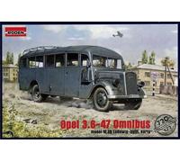 Roden 720 1:72nd scale Opel Blitz Bus 3.6-47 Type W39 Ludewig Built Early