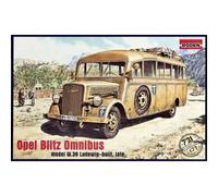 Roden Model Kit Opel Blitz Omnibus 3.6-47 W39 Ludewig 1:72 scale Late