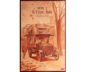Roden 737 1:72nd scale World War I Type B Bus Pigeon Loft