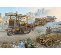 Roden 814 - 1:35 Holt 75 Artillery Tractor with BL 8-inch Howitzer - New