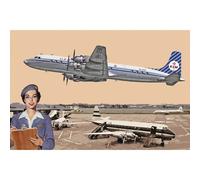 Roden ROD302 Douglas DC-7C Royal Dutch Airlines (KLM) 1:144 Model Kit