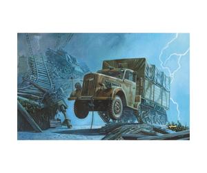 Roden ROD715 Opel Blitz Maultier Half-track Truck 1:72 Model Kit