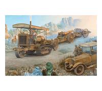 Roden ROD814 Holt 75 Artillery Tractor & BL 8-inch Howitzer Mk VI 1:35 Model Kit