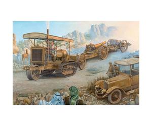 Roden ROD814 Holt 75 Artillery Tractor & BL 8-inch Howitzer Mk VI 1:35 Model Kit