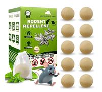 Rodent and Squirrel Repellent, Squirrel Rat Repellent for Outdoor and Indoorr, Peppermint Mice Repellent for Squirrel Rats, Rat Repell, Rats Deterrent, Pest Insect Control Mice Away
