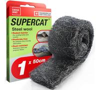 Rodent Blocker Steel Wool Mesh - Mice & Rat Gap Seal for Home/Garden (1 Pack)