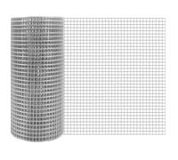 Rodent Mesh, Galvanised Welded Wire Mesh Roll with 6mm Holes, Hardware Cloth Metal Mesh for Rat and Mouse Proofing, Air Bricks, Ventilation Openings, Windows, Doors and Garden（80cm x 10M）