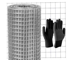 Rodent Mesh Rodent Proofing Wire Metal Mesh, Galvanised Wire Roll,Welded Panels. Stop Rat, Mouse, Squirrel & Bird Access Internal & External Pest Prevention (Silvery, 100mm x 3m)