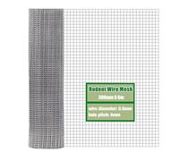 Rodent Mesh Roll 300mm x 6m,Galvanised Wire Mesh- Keep Rats Out & Protect Your Home, Chickens, Dogs, Rabbits, Vegetables & More,Rat Proof Mesh Sheet -Durable & Easy to Install - Maintenance-Free