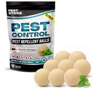 Rodent Repellent Balls - Peppermint Mice & Rat Deterrent for Indoor & Outdoor Use - Mouse Repellent for Home, RV, Garage, Car, Attic & Barns - Easy to Use, Mess-Free, Extended Protection (8 Pack)