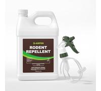 Rodent Repellent Spray - Effective Natural Peppermint Formula for Mice, Rats, Squirrels, and Rodents. Safe for Indoor, Outdoor, and Car Engines. Safe for People and Pets. (1 Gallon)