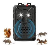 Rodent Repeller Ultrasonic Under Hood,Car Mice Repellent with Strobe Light,Rat Rodent Pest Animal Deterrent for Vehicle Protection,Keep Mice Away from Car Engines