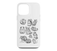 Rodents 90s Vintage Tattoo Style Retro Rodents Graphic Y2K Case for iPhone 13 Pro Max