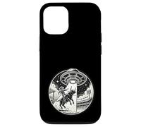 Rodeo Bull Riding Rider Cowboy Eight Seconds Abducted Space Case for iPhone 12/12 Pro