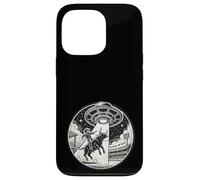 Rodeo Bull Riding Rider Cowboy Eight Seconds Abducted Space Case for iPhone 13 Pro