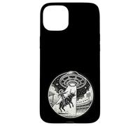 Rodeo Bull Riding Rider Cowboy Eight Seconds Abducted Space Case for iPhone 15 Plus