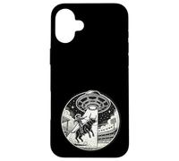 Rodeo Bull Riding Rider Cowboy Eight Seconds Abducted Space Case for iPhone 16 Plus