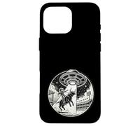 Rodeo Bull Riding Rider Cowboy Eight Seconds Abducted Space Case for iPhone 16 Pro Max