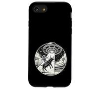 Rodeo Bull Riding Rider Cowboy Eight Seconds Abducted Space Case for iPhone SE (2020) / 7 / 8