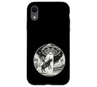 Rodeo Bull Riding Rider Cowboy Eight Seconds Abducted Space Case for iPhone XR