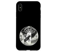 Rodeo Bull Riding Rider Cowboy Eight Seconds Abducted Space Case for iPhone XS Max