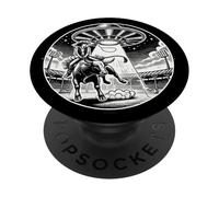 Rodeo Bull Riding Rider Cowgirl Eight Seconds Abducted Space PopSockets Adhesive PopGrip